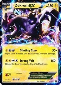 Zekrom EX - BW38 - LP - Black and White Promos